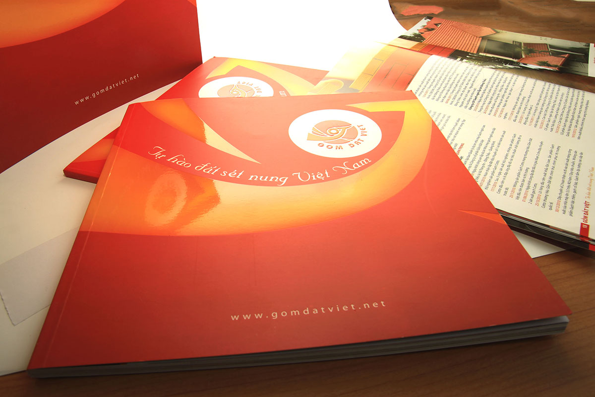 GỐM ĐẤT VIỆT - Thiết kế company Profile công ty Cổ Phần Gốm Đất Việt